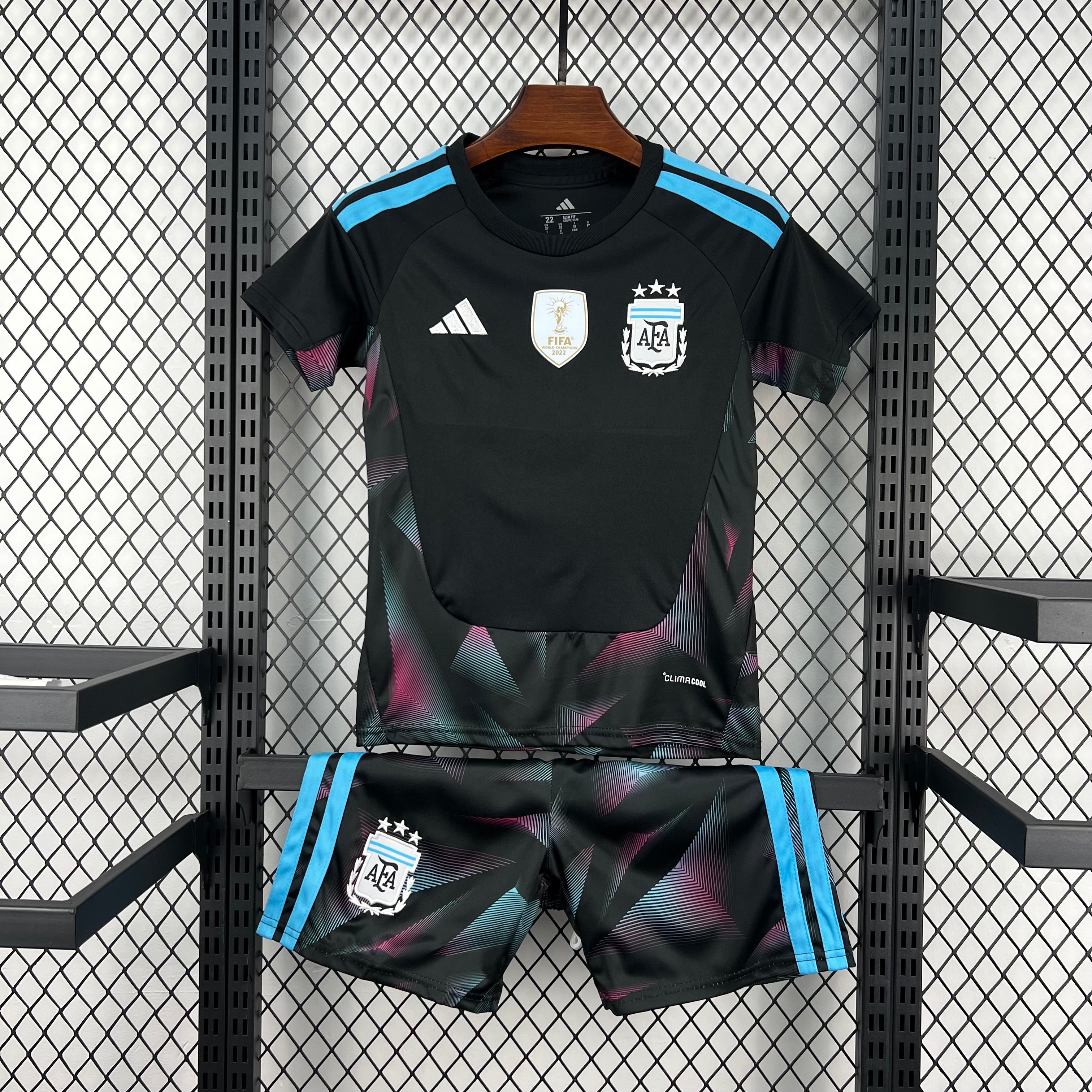 Kids Argentina Kit Completo Away 2026 World Cup