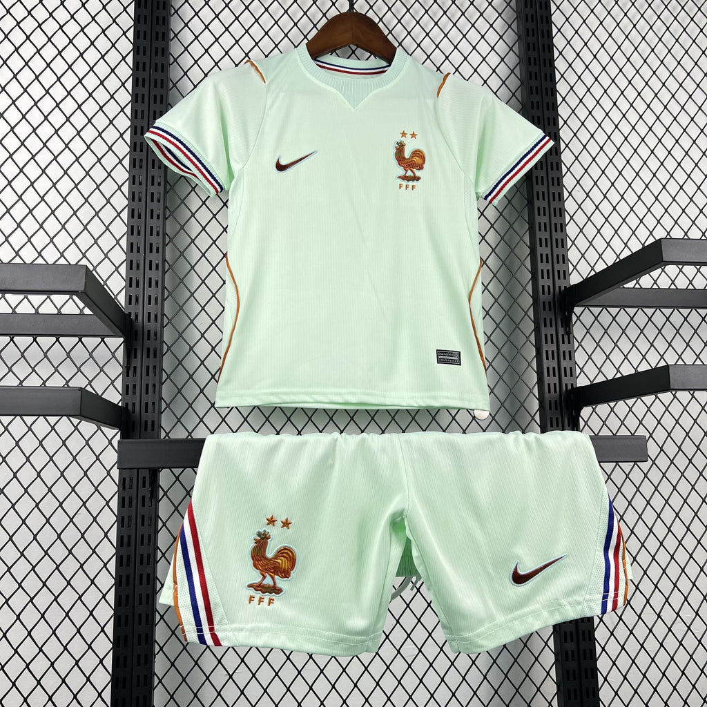 Kids França Kit Completo Away 2026 World Cup