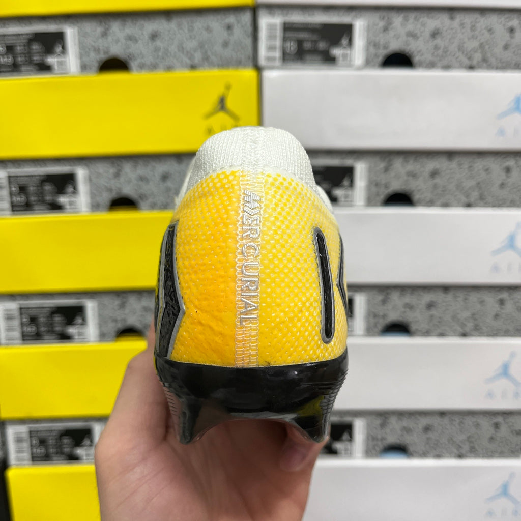 Chuteiras Nike Zoom Vapor 16 Elite FG White/Black/Lemon