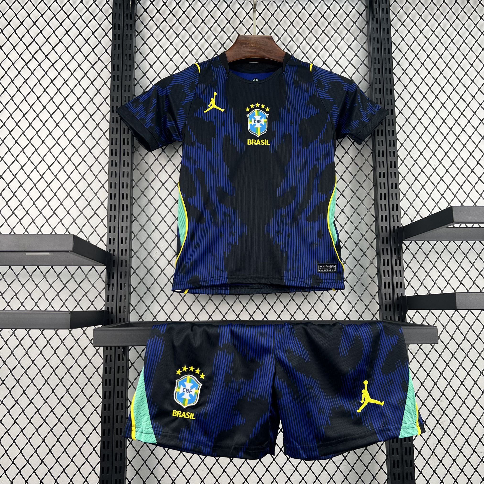 Kids Brasil Kit Completo Away 2026 World Cup