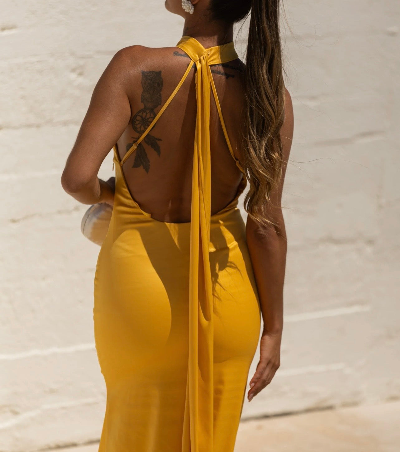 Vestido Solara Gold 💛