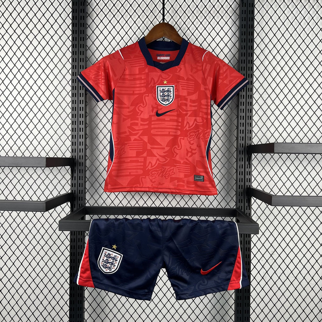 Kids Inglaterra Kit Completo Away 2026 World Cup