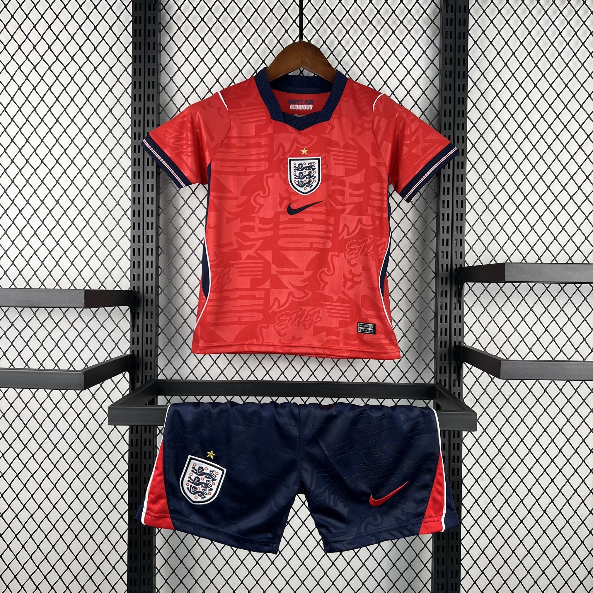 Kids Inglaterra Kit Completo Away 2026 World Cup
