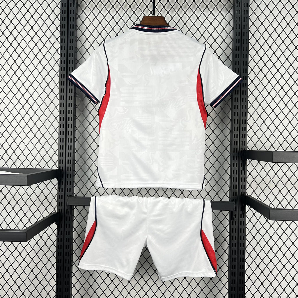 Kids Inglaterra Kit Completo Home 2026 World Cup