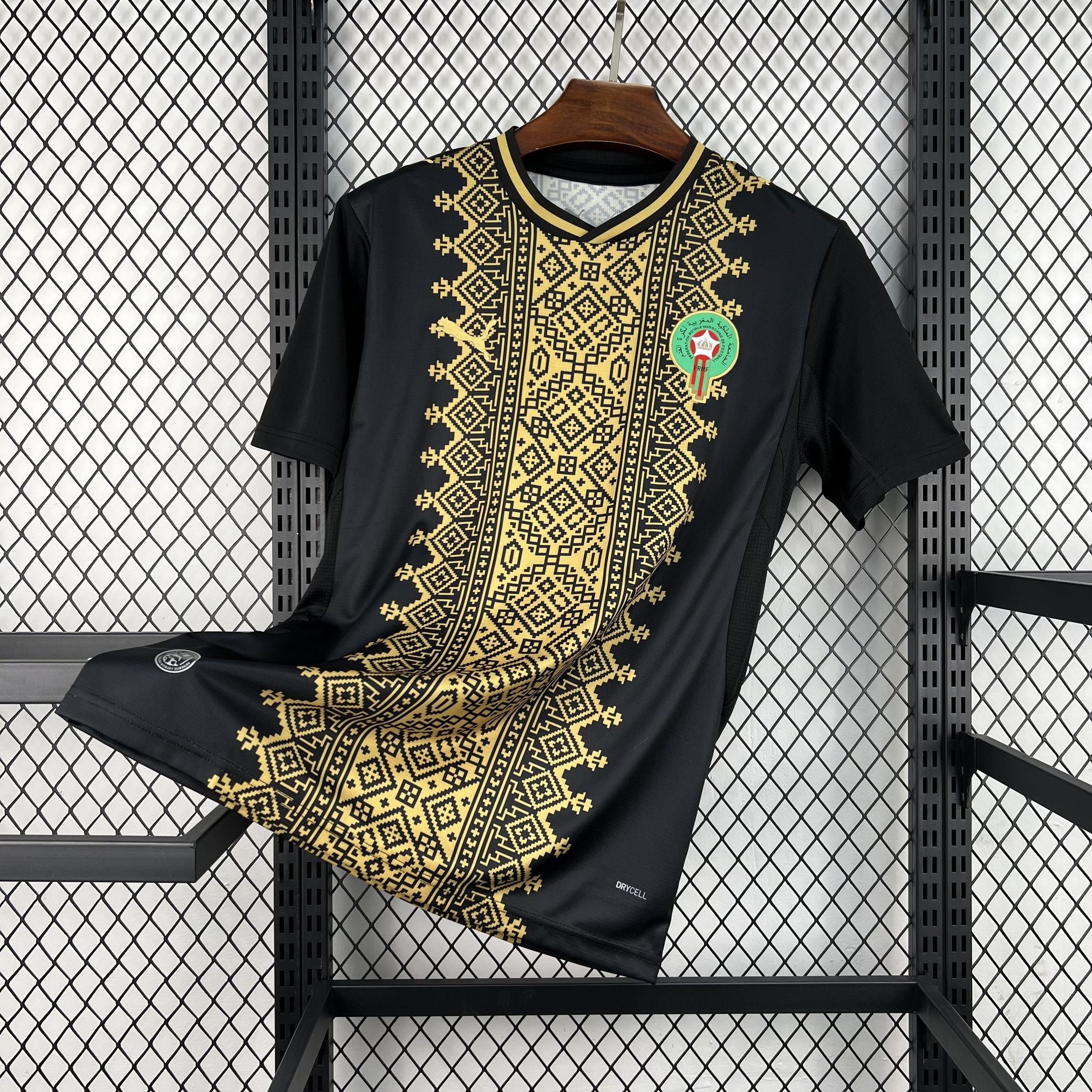 Camisola Marrocos 2025/26 Preta Heritage Edition