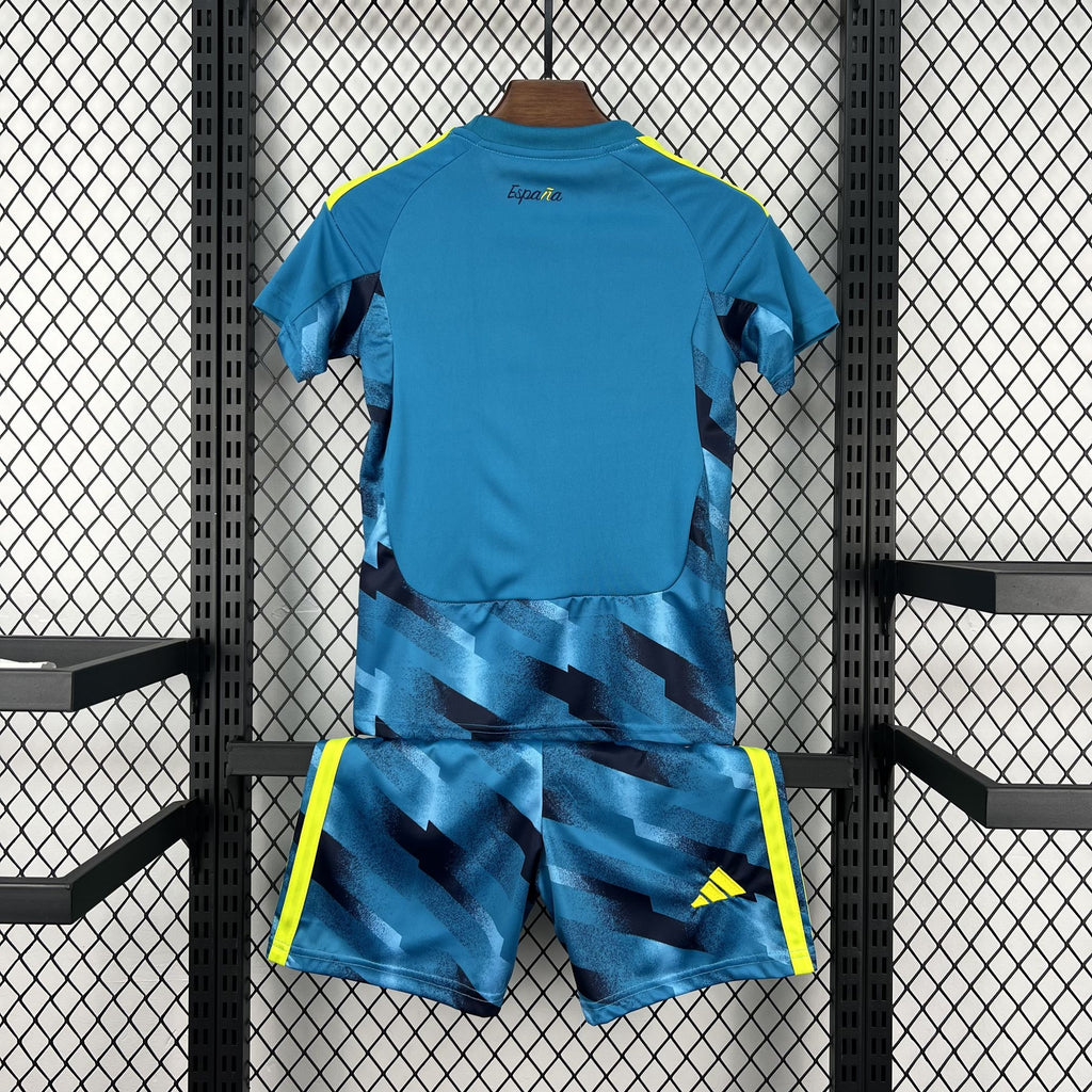 Kids Espanha Kit Completo Away 2026 World Cup