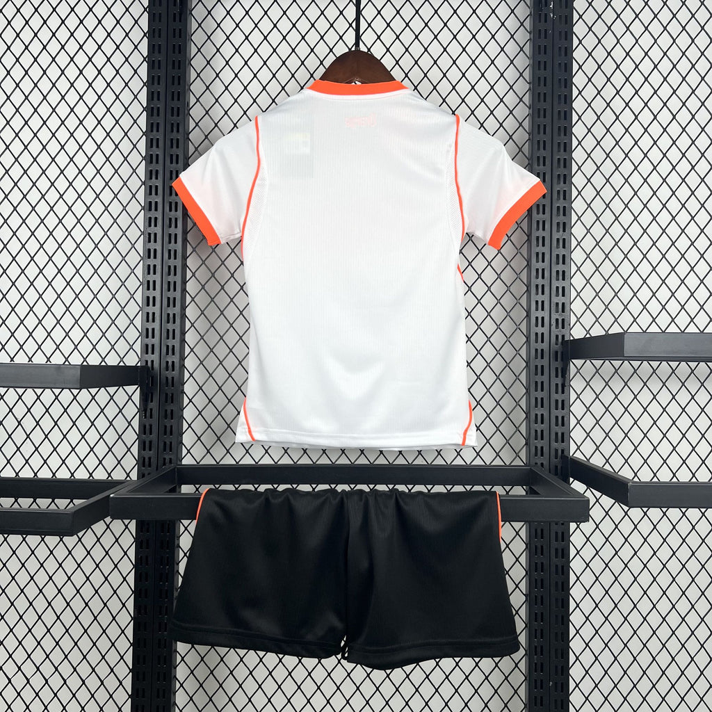 Kids Países Baixos Kit Completo Away 2026 World Cup
