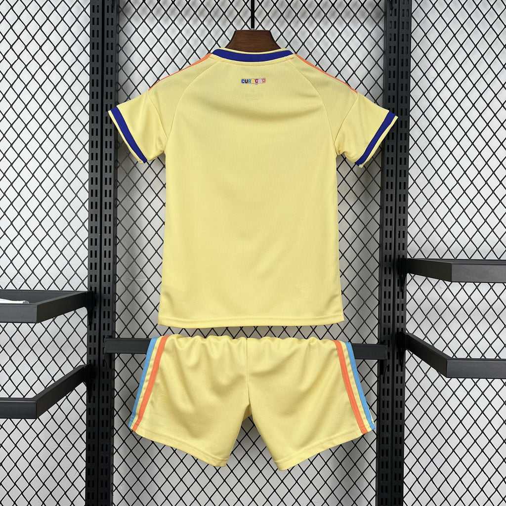 Kids Curaçao Kit Completo Away 2026 World Cup