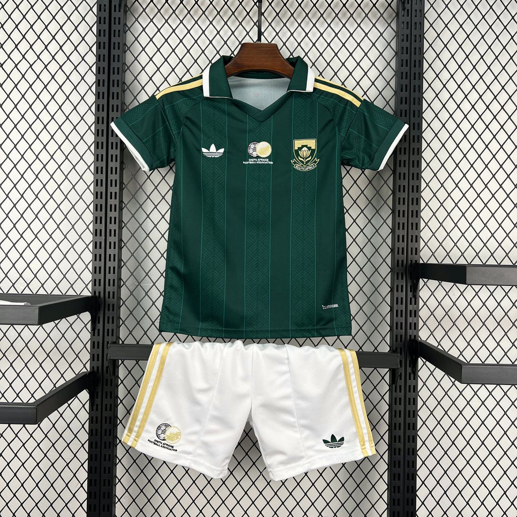 Kids South Africa Kit Completo Away 2026 World Cup