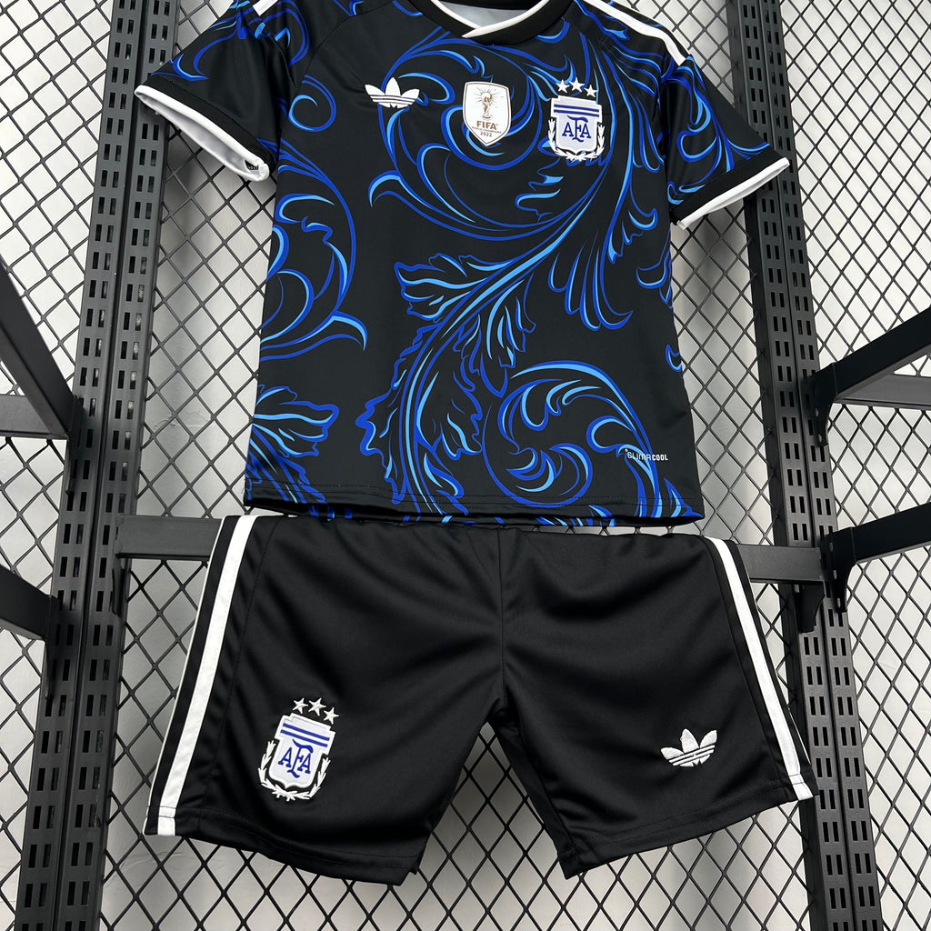 Kids Argentina Kit Completo Away 2026 World Cup
