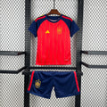 Kids Espanha Kit Completo Home 2026 World Cup