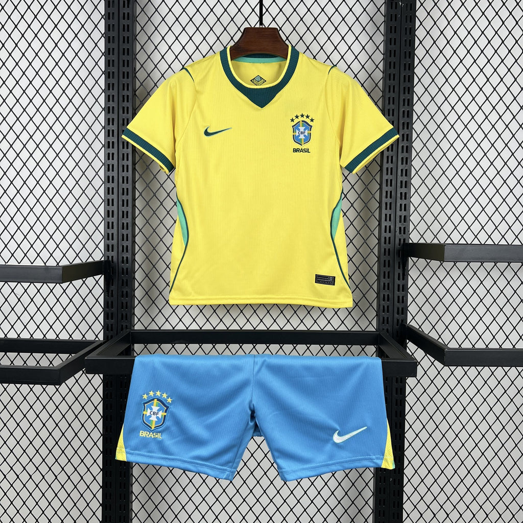 Kids Brasil Kit Completo Home 2026 World Cup