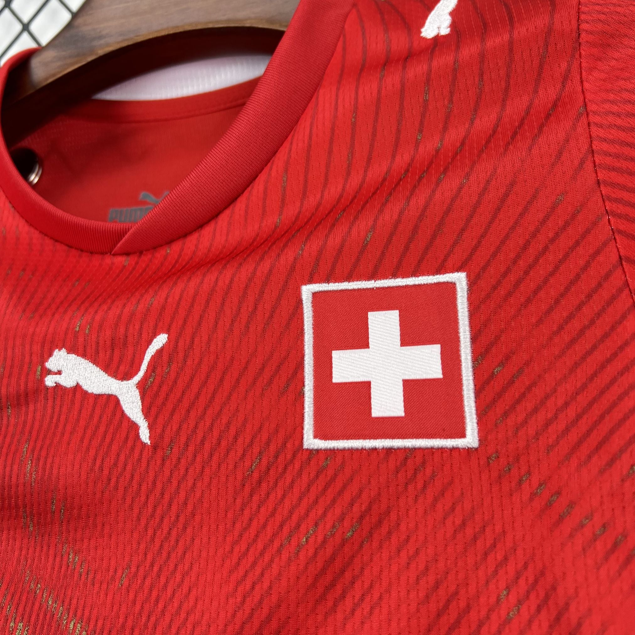Kids Suiça Kit Completo Home 2026 World Cup