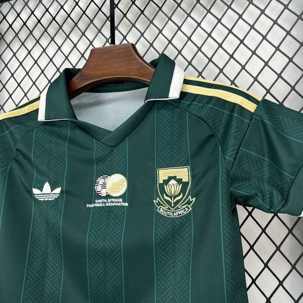 Kids South Africa Kit Completo Away 2026 World Cup