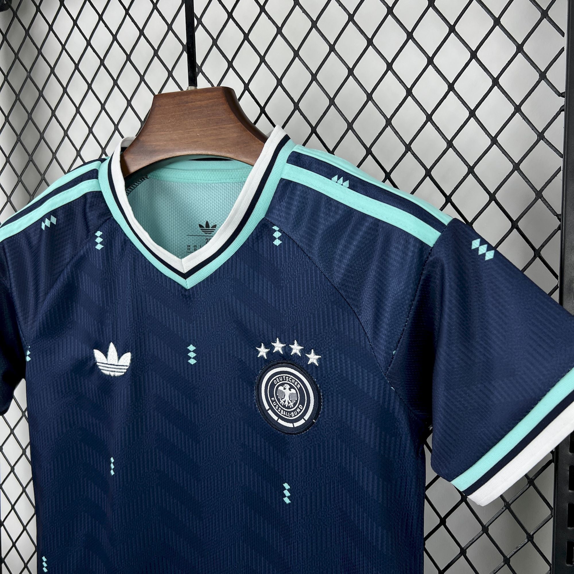 Kids Alemanha Kit Completo Away 2026 World Cup