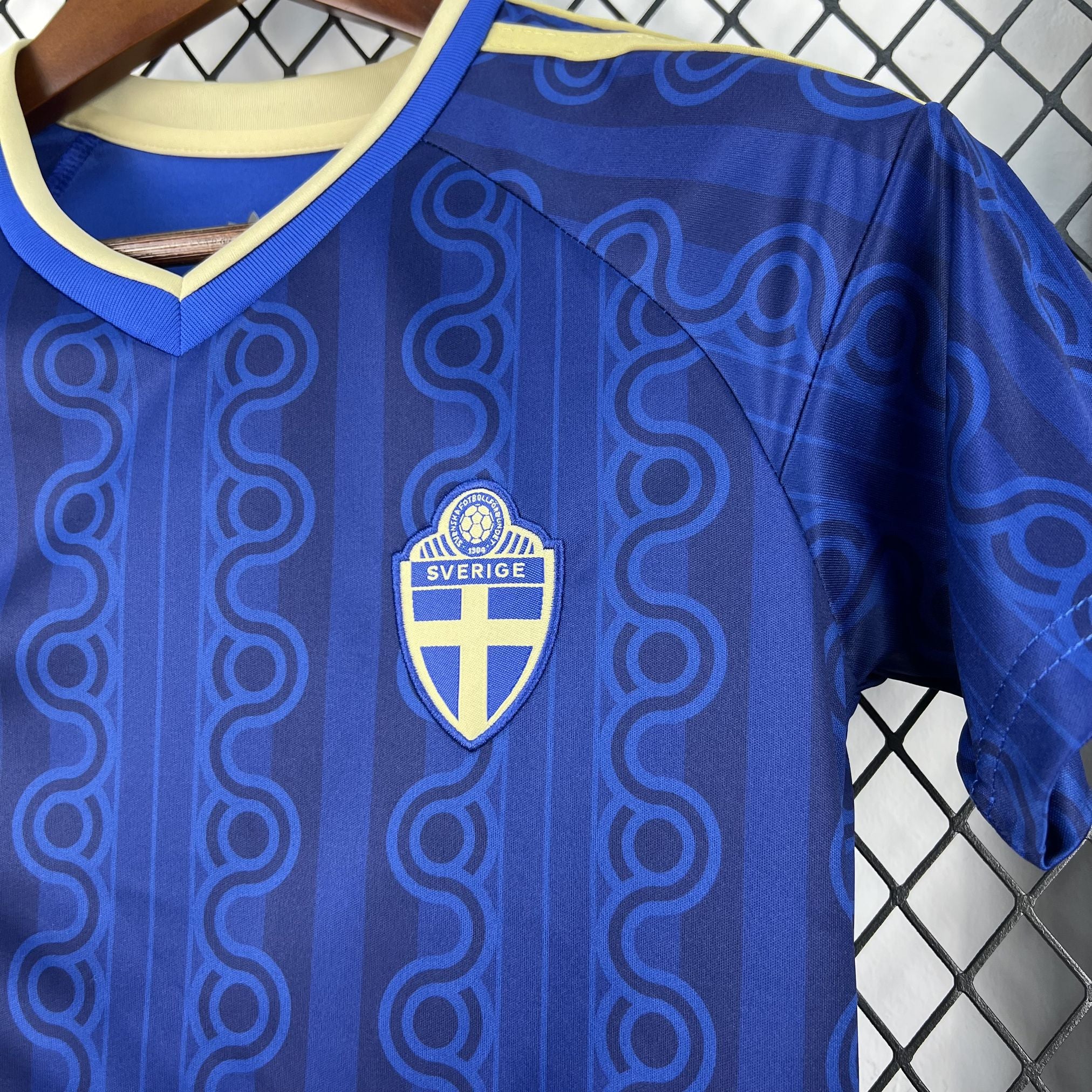 Kids Suécia Kit Completo Away 2026 World Cup