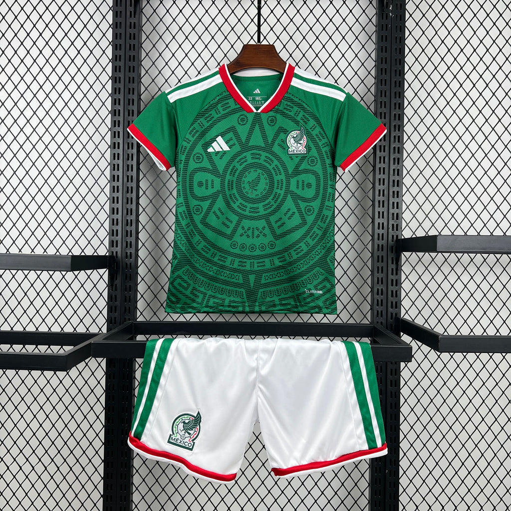 Kids México Kit Completo Home 2026 World Cup