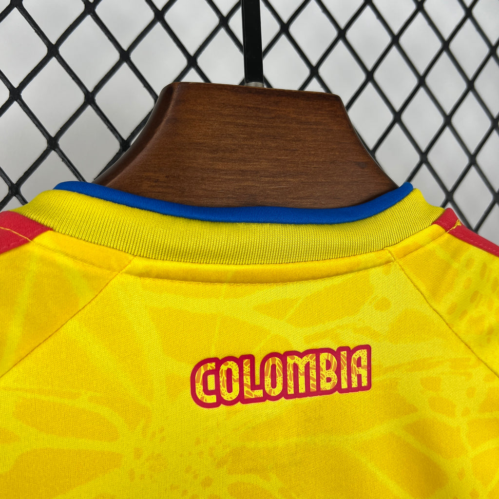 Kids Colómbia Kit Completo Home 2026 World Cup