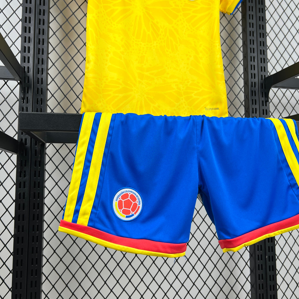 Kids Colómbia Kit Completo Home 2026 World Cup