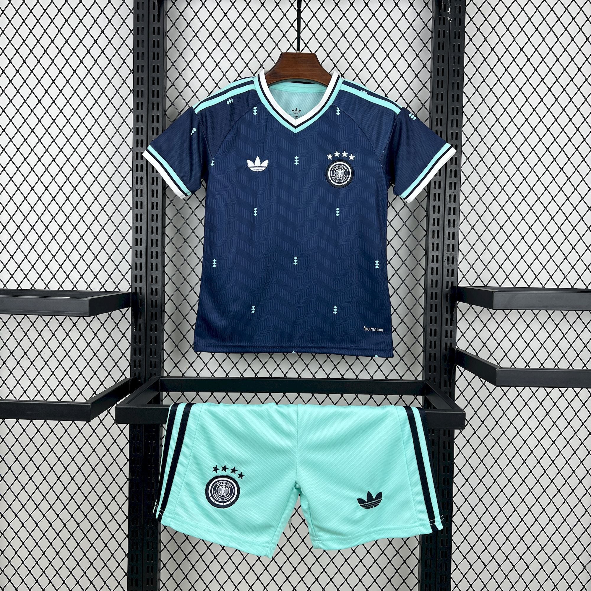 Kids Alemanha Kit Completo Away 2026 World Cup
