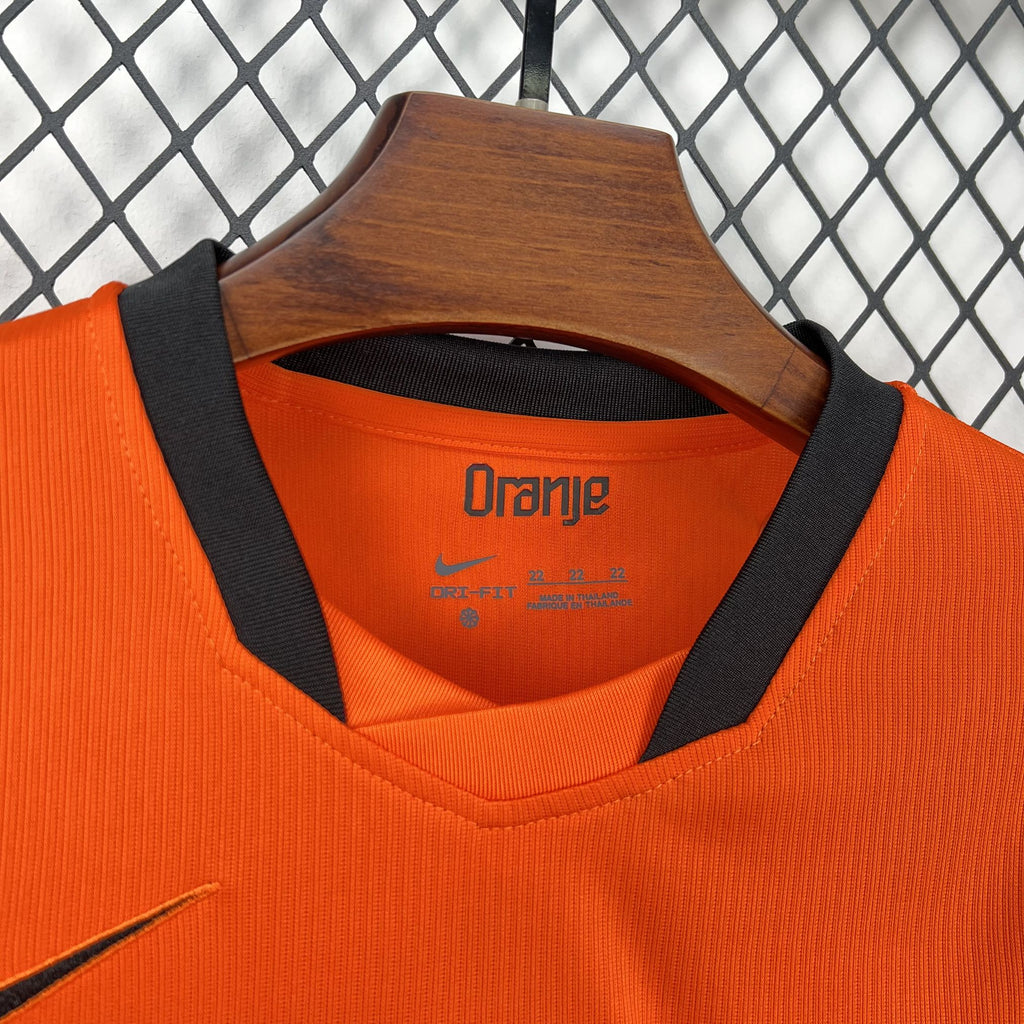 Kids Países Baixos Kit Completo Home 2026 World Cup