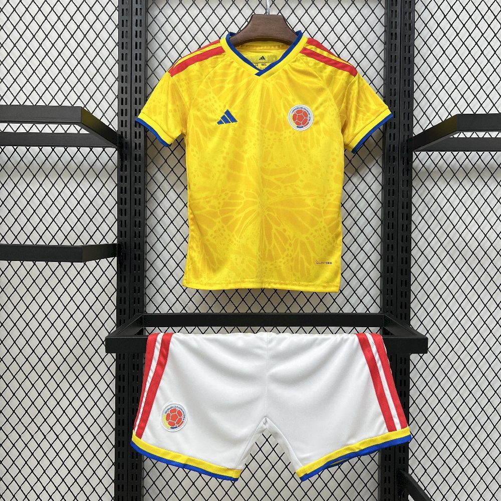 Kids Colombia Kit Completo Home 2026 World Cup