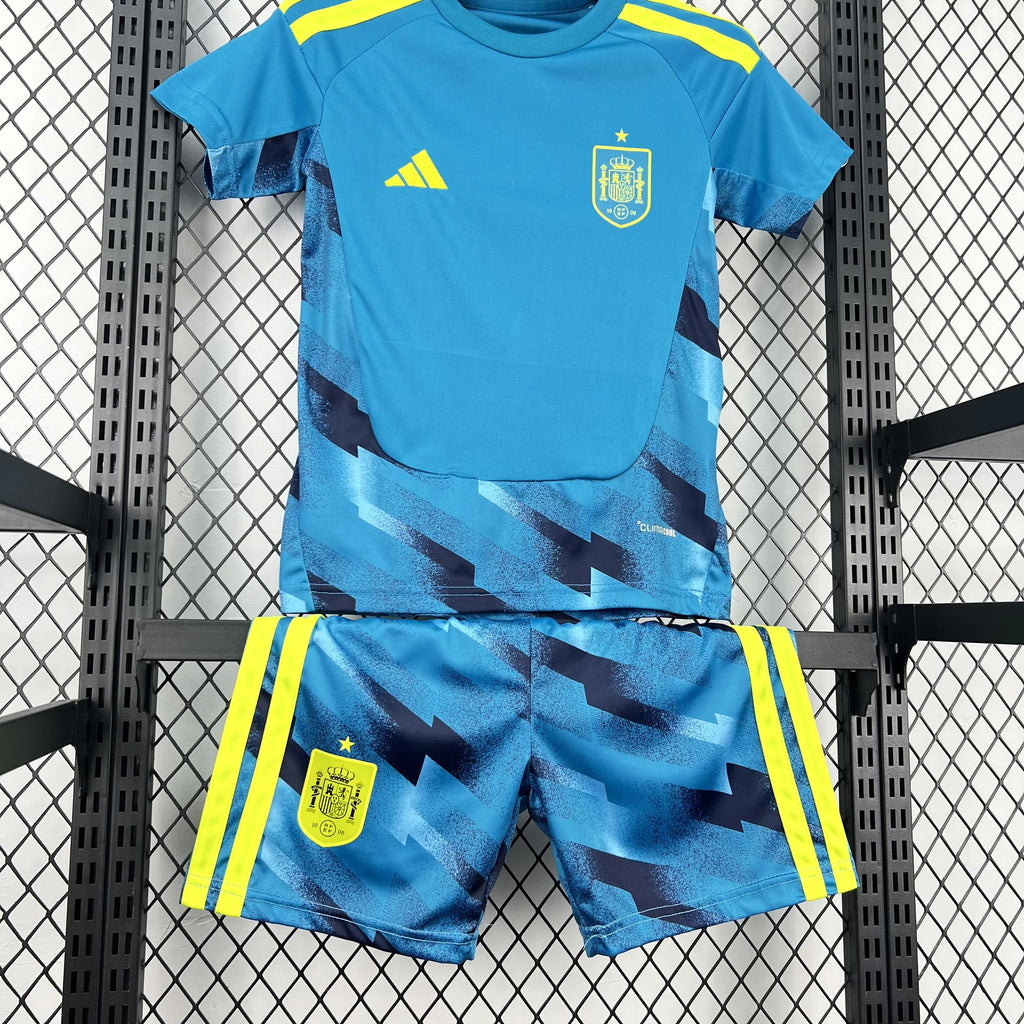 Kids Espanha Kit Completo Away 2026 World Cup