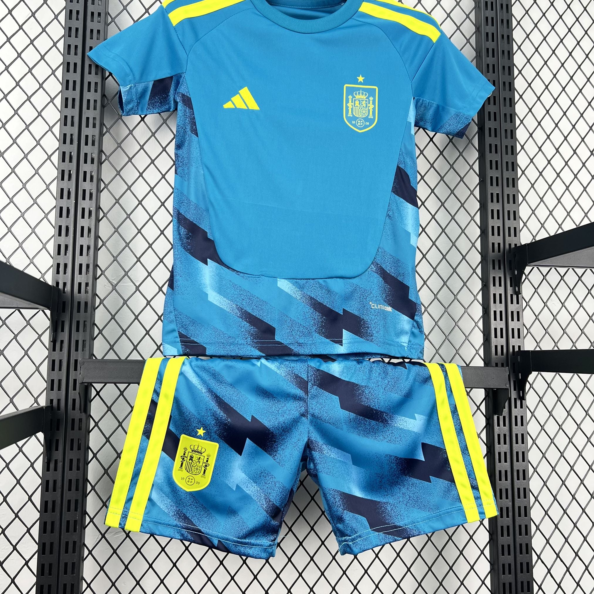 Kids Espanha Kit Completo Away 2026 World Cup