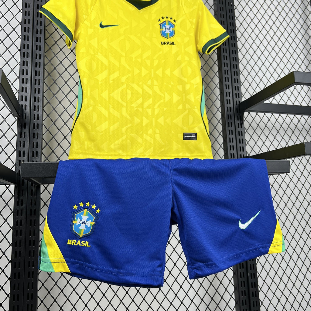Kids Brasil Kit Completo Home 2026 World Cup