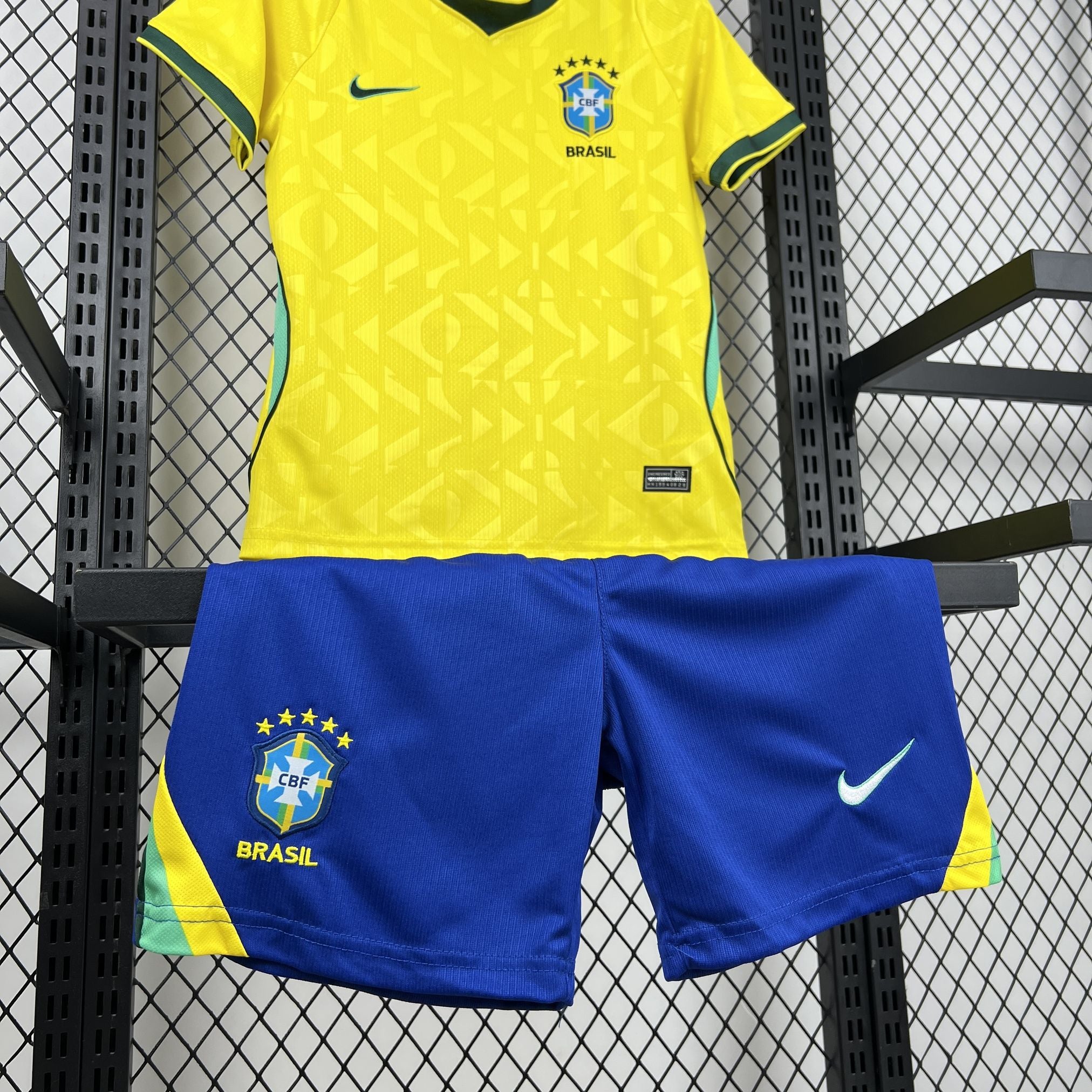 Kids Brasil Kit Completo Home 2026 World Cup