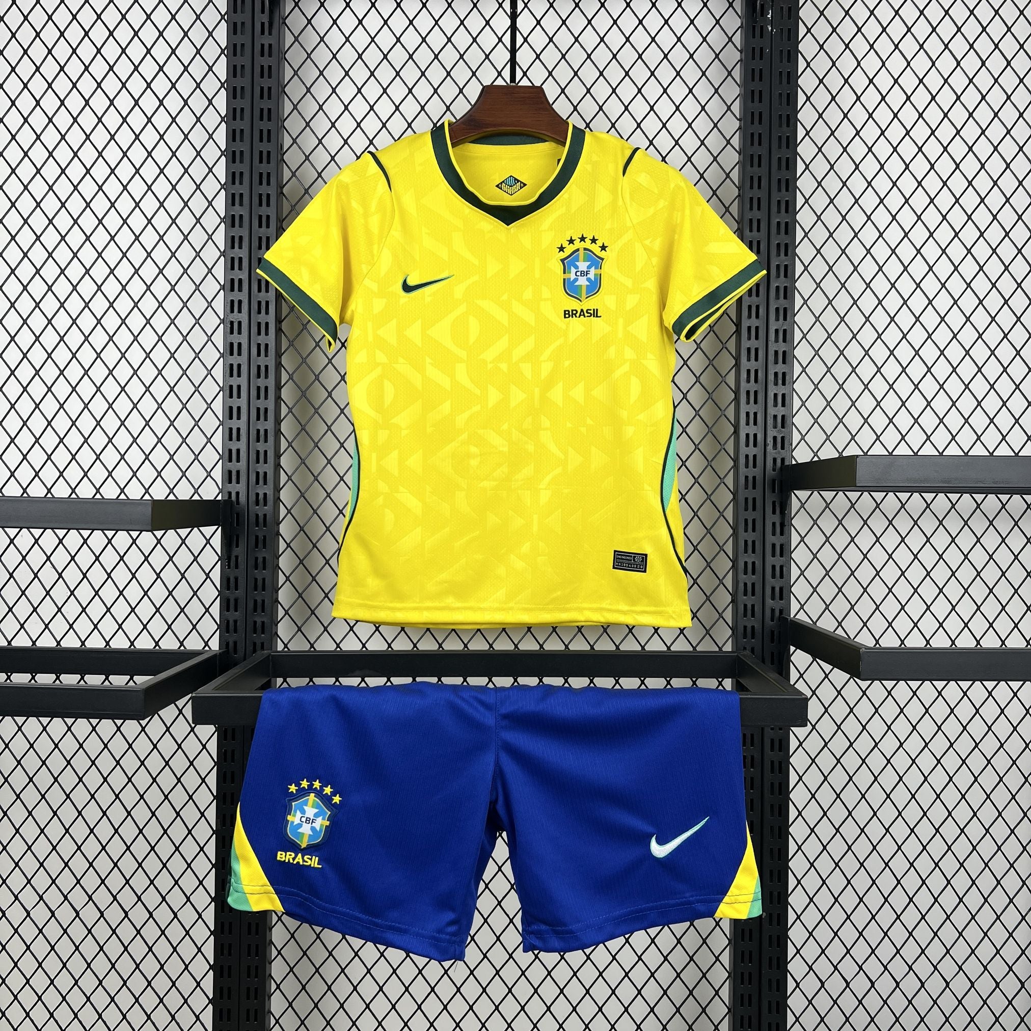 Kids Brasil Kit Completo Home 2026 World Cup