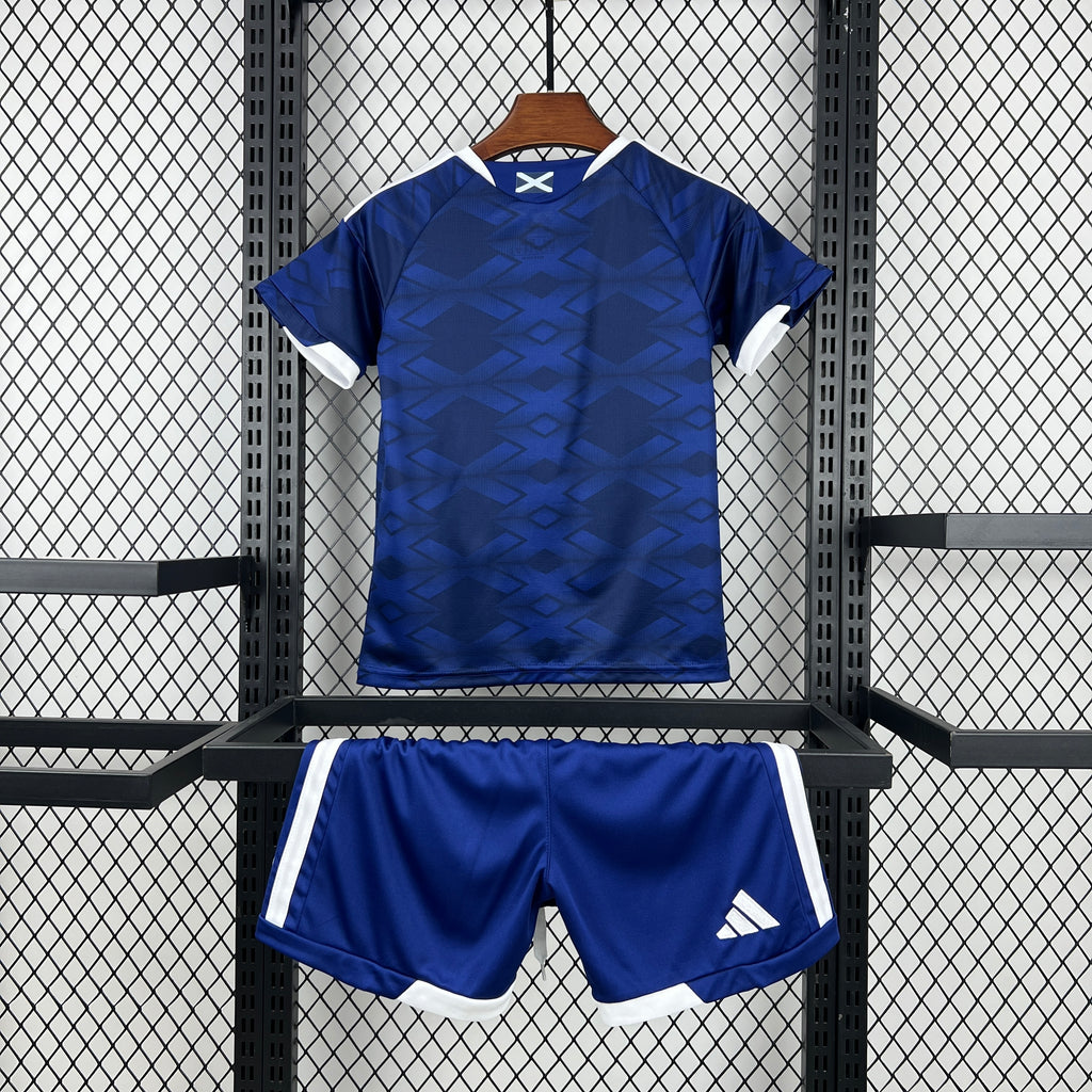 Kids Escócia Kit Completo Home 2026 World Cup