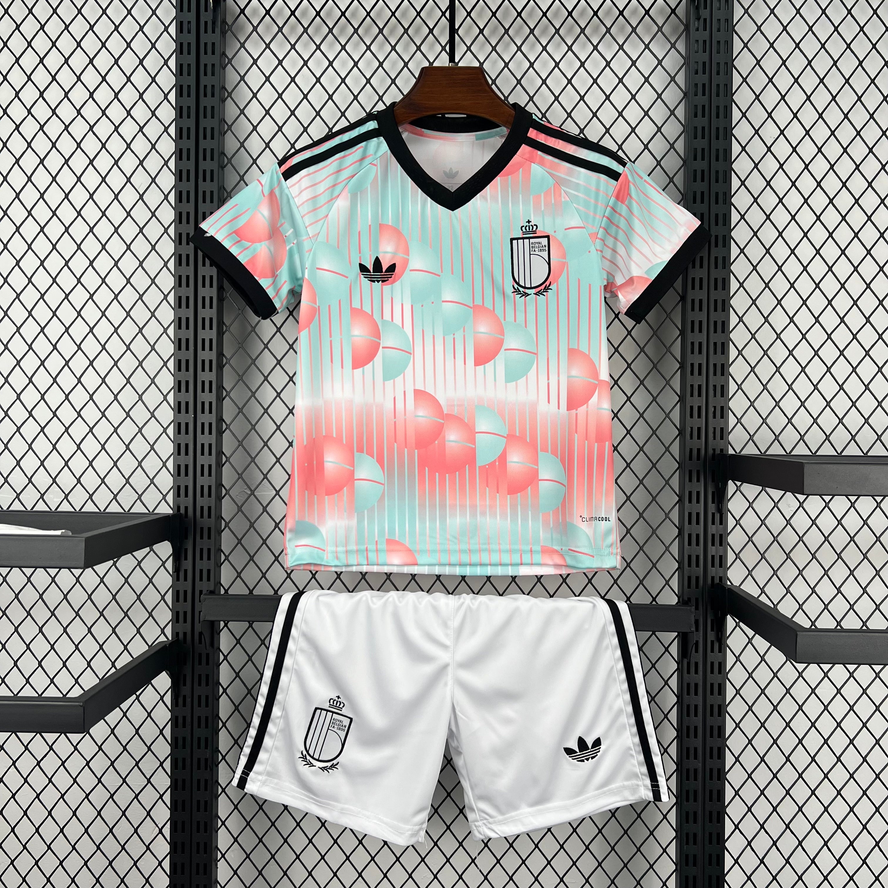 Kids Bélgica Kit Completo Away 2026 World Cup