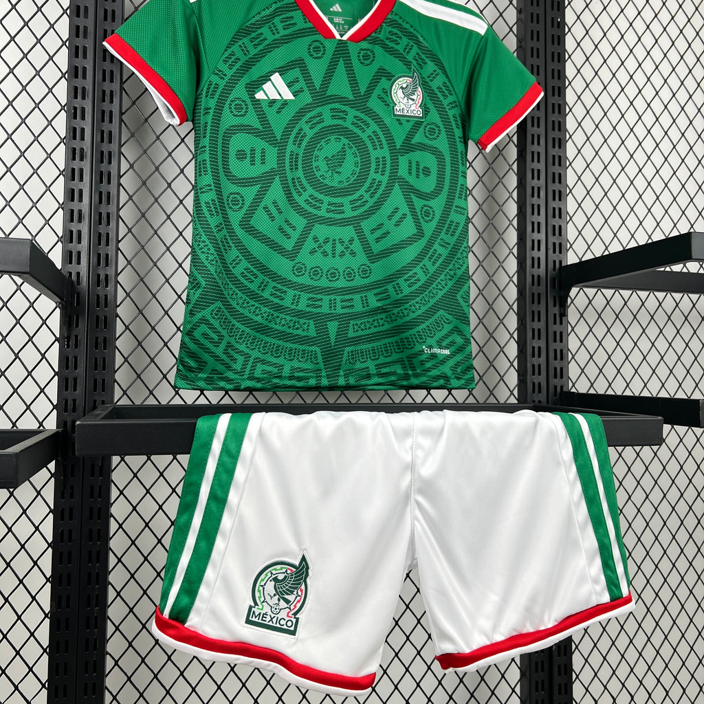 Kids México Kit Completo Home 2026 World Cup