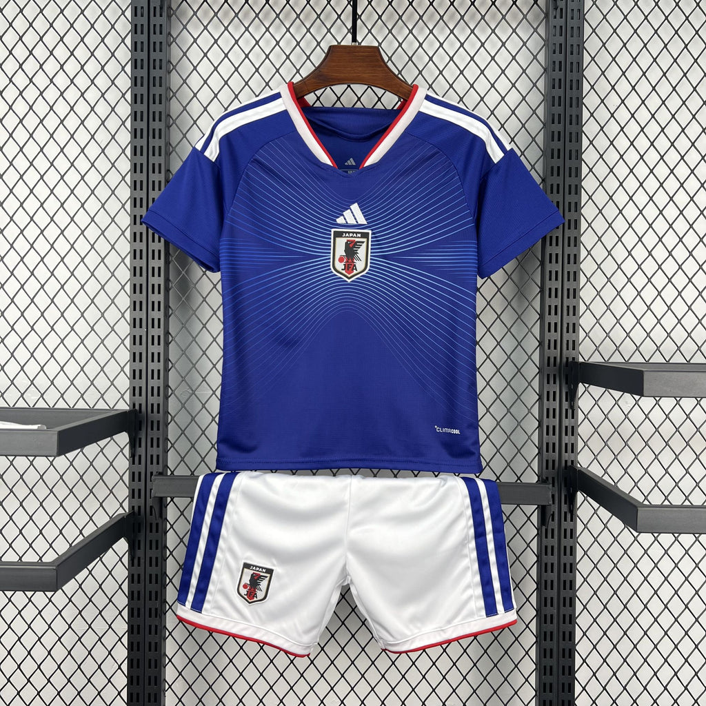 Kids Japão Kit Completo Home 2026 World Cup