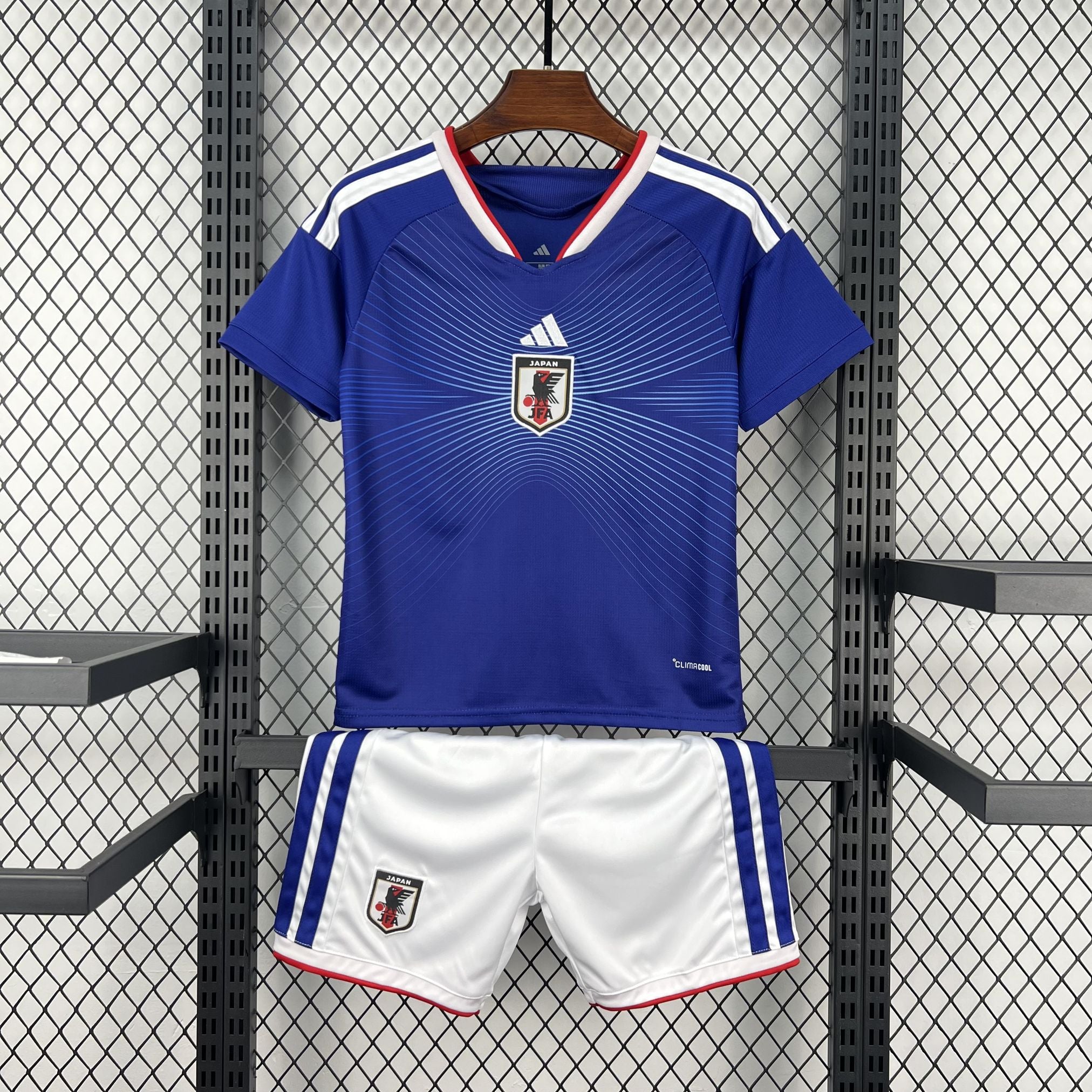 Kids Japão Kit Completo Home 2026 World Cup