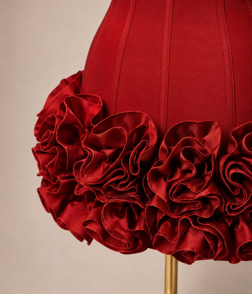 Vestido Rouge Petals Dress
