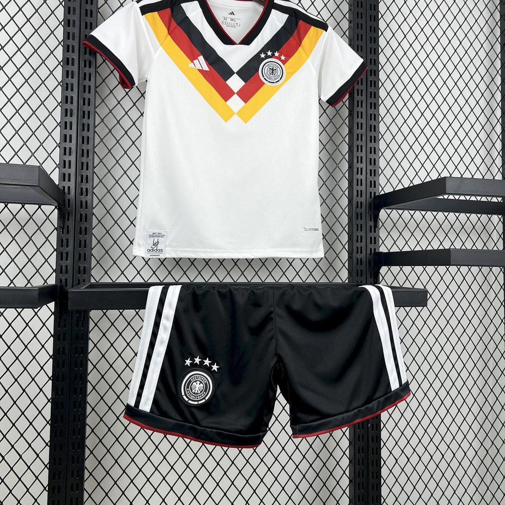 Kids Alemanha Kit Completo Home 2026 World Cup