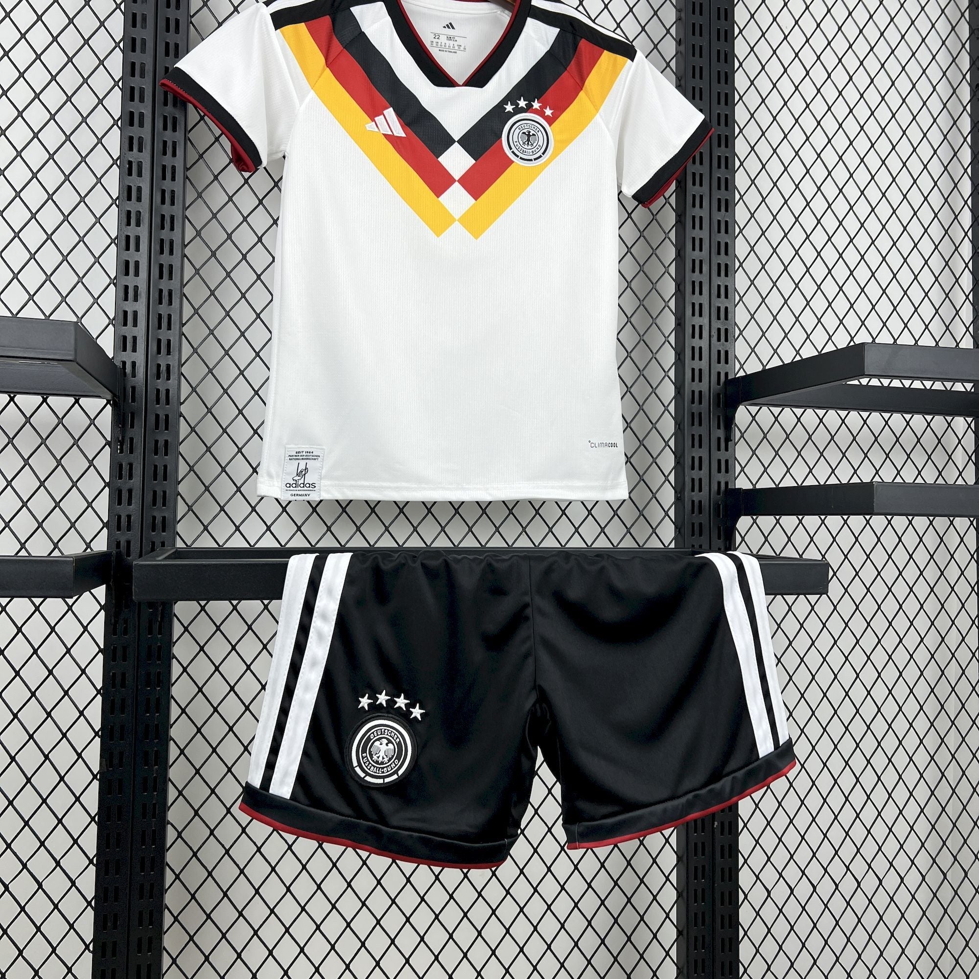 Kids Alemanha Kit Completo Home 2026 World Cup