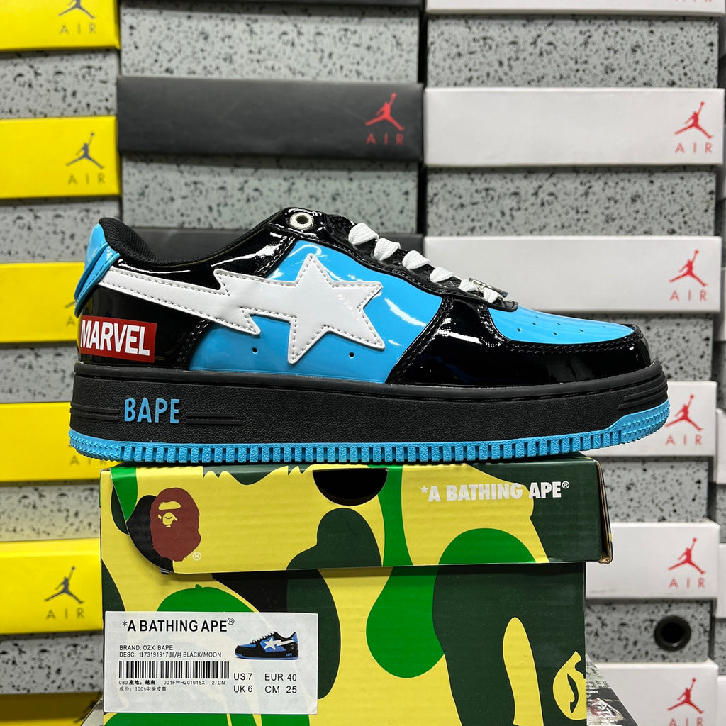 Sapatilhas BAPE x MARVEL