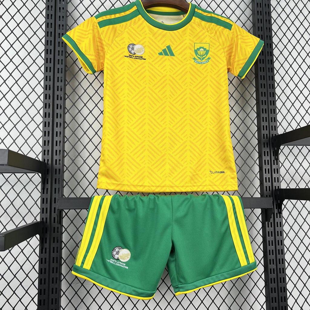 Kids South Africa Kit Completo Home 2026 World Cup
