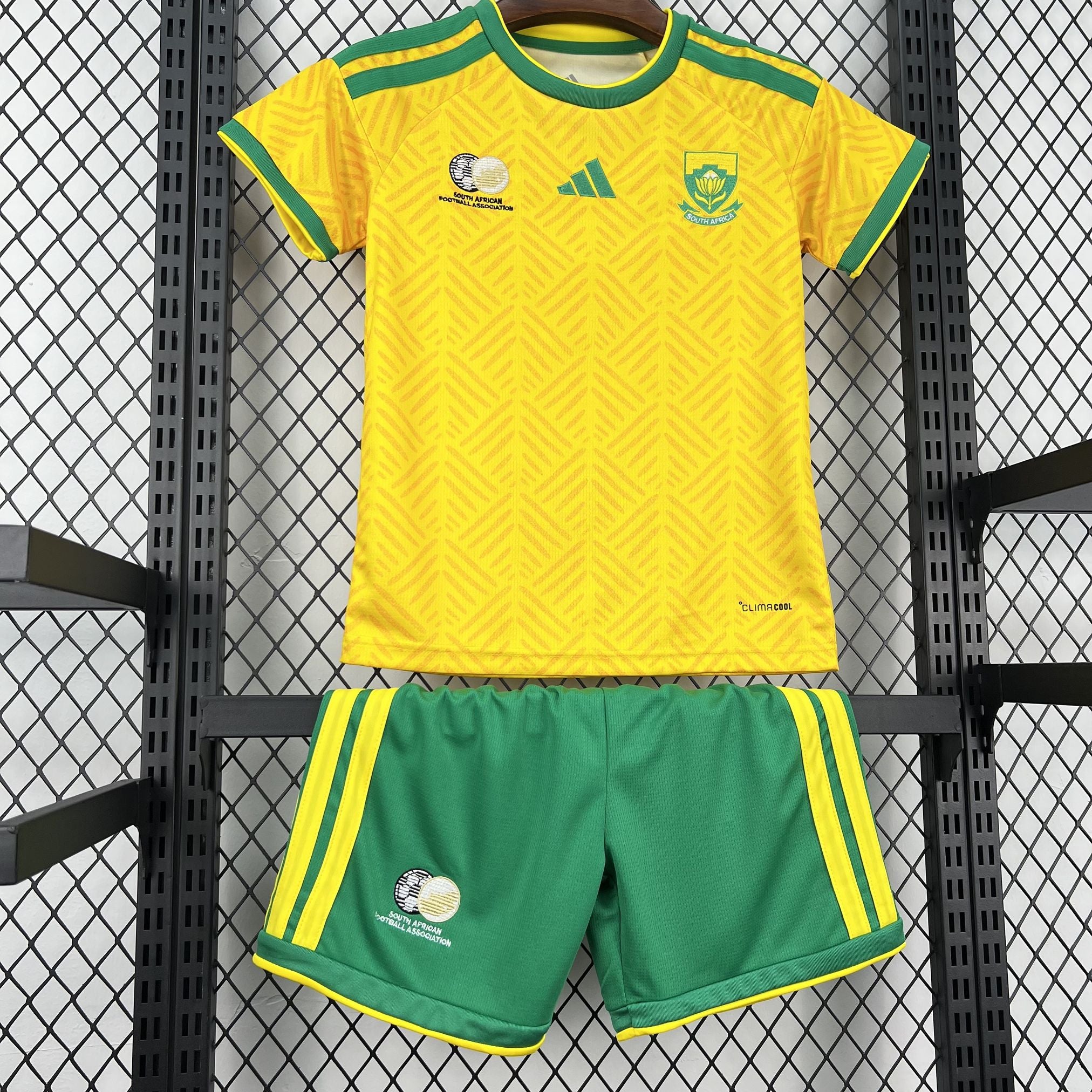 Kids South Africa Kit Completo Home 2026 World Cup