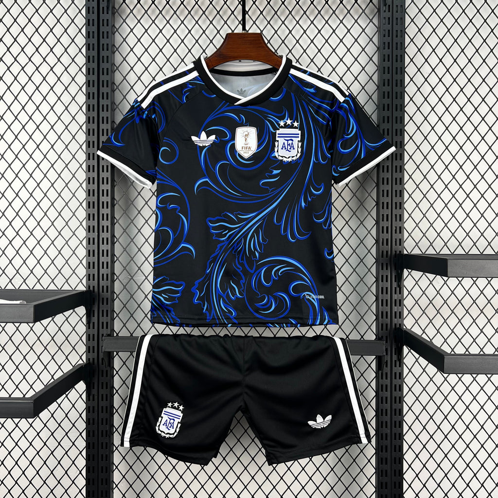 Kids Argentina Kit Completo Away 2026 World Cup