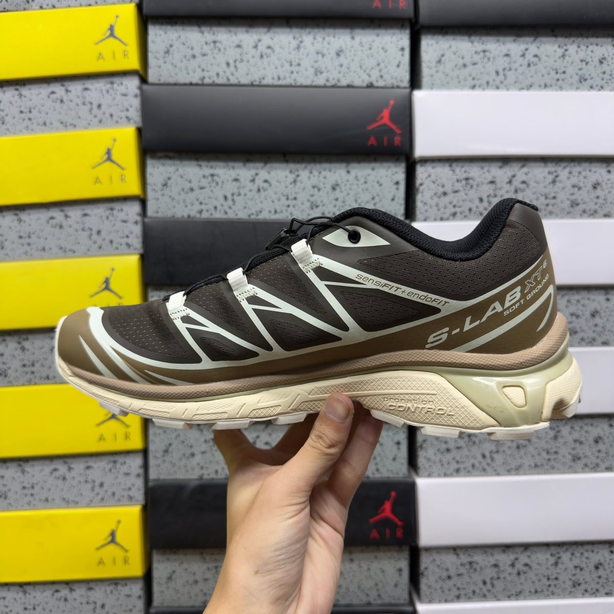Sapatilhas Salomon XT-6 Recut Wren / Vanilla Ice