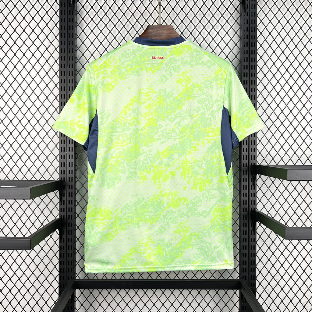 Camisola Suíça 2025/26 Verde Lima
