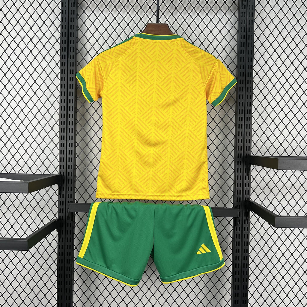 Kids South Africa Kit Completo Home 2026 World Cup