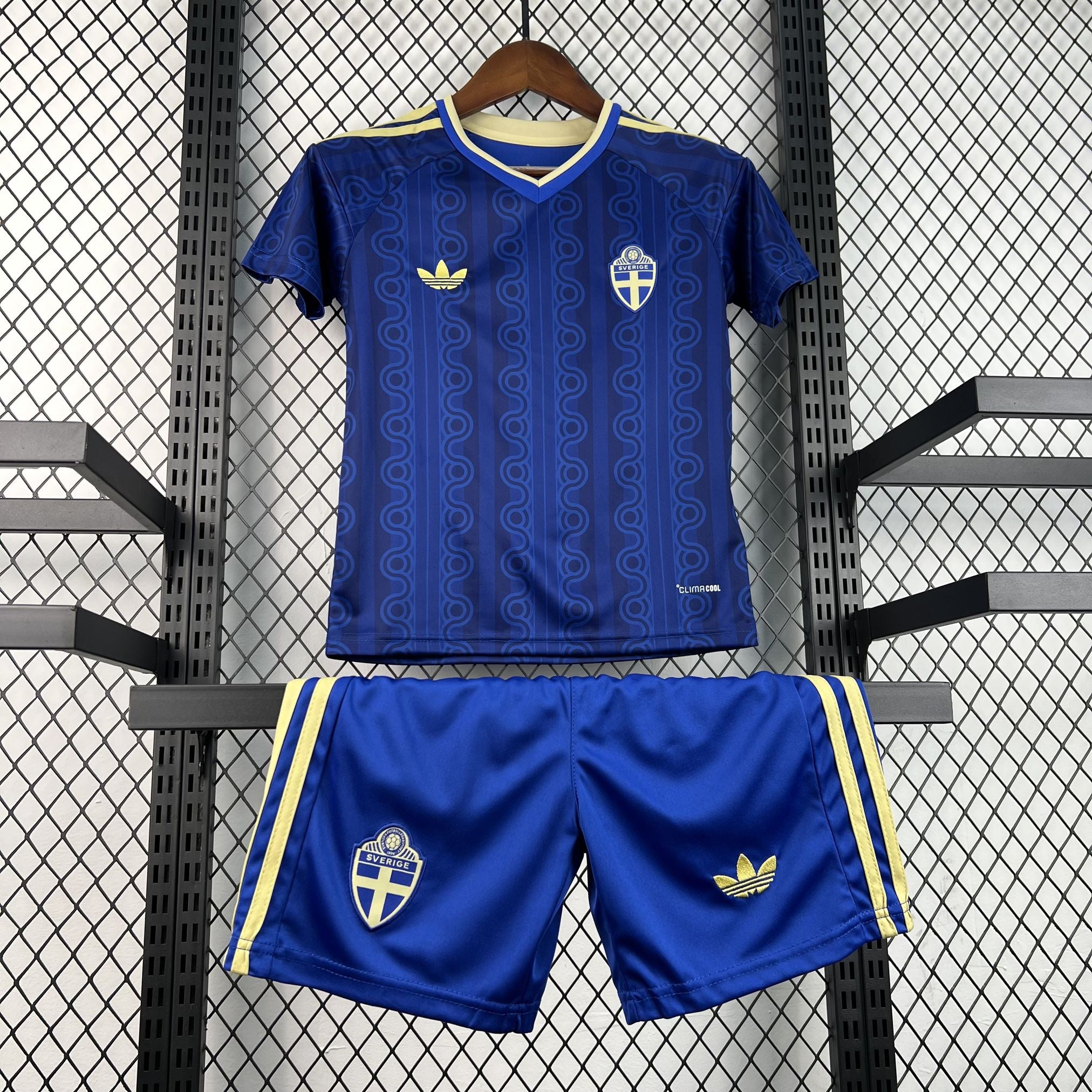 Kids Suécia Kit Completo Away 2026 World Cup