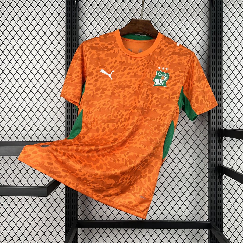 Camisola Costa do Marfim 2025/26 Laranja