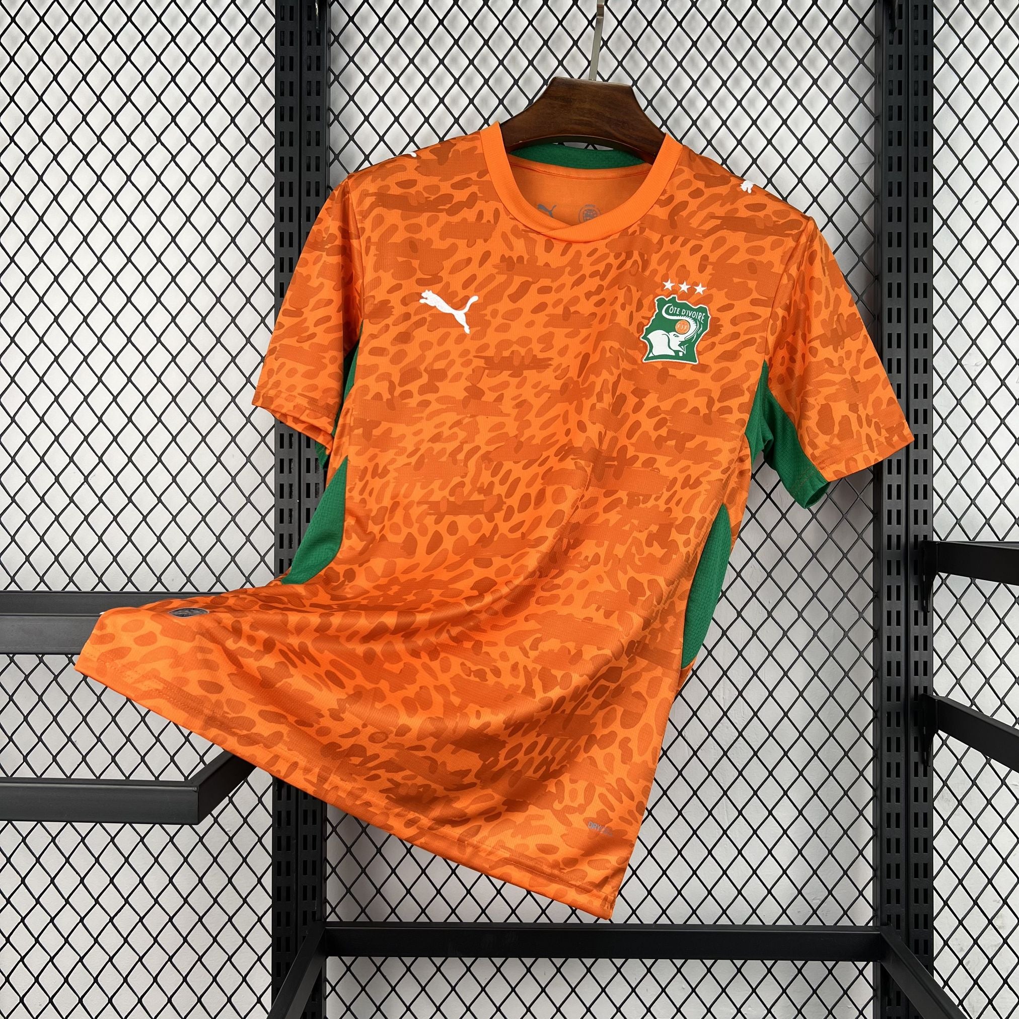 Camisola Costa do Marfim 2025/26 Laranja