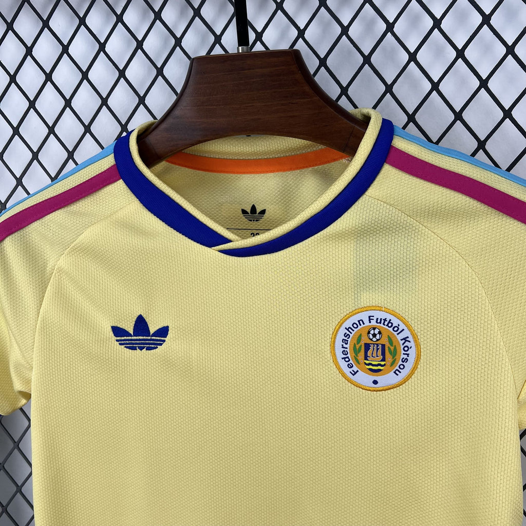 Kids Curaçao Kit Completo Away 2026 World Cup